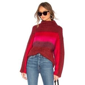 rag & bone Red and Pink Women's Sweater